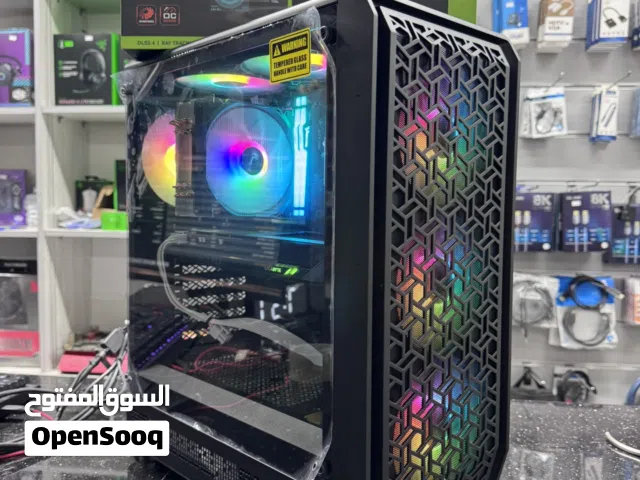 كمبيوتر جيمنج مستعمل شهرين مواصفات خرافيه i5 / RTX 5060./ 16gb DDR5