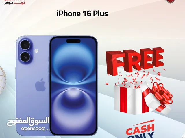 IPHONE 16 PLUS ( 256GB ) NEW /// جهاز ايفون 16 بلس ذاكرة 256 الجديد