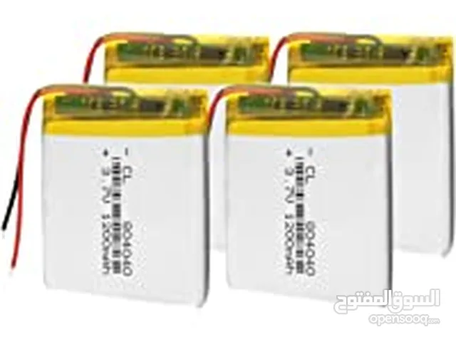 بطاريات ليثوم بانواع مختلفة للاجهزة الالكترونية Lithium Polymer Battery 3.7V