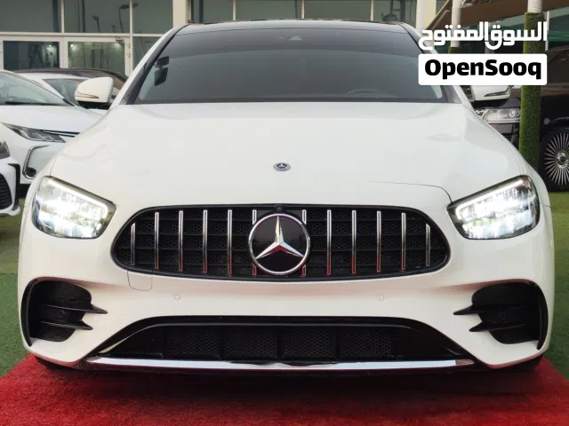 للبيع مرسيدس E200 موديل 2022 خليجي بحالة ممتازة جداً، السيارة صبغة وكالة ونظيفة جداً، محول E63s AMG