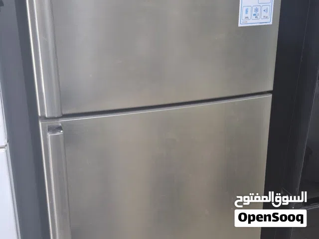ثلاجه سامسونج تايلندي 384 لتر انفرتر لون سلفر بحاله ممتازه جدا والسعر شامل التوصيل داخل عمان