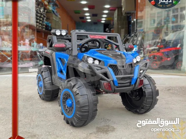 سياره شحن 12 فولت فل اضافات مع بلوتوث 4 ماتور تناسب عمر 1 الي 9سنوات عرض الكرسي : 45 سم /