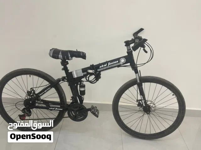 بسكليت جنط 26 بحاله ممتازه قابل للطي والسفر