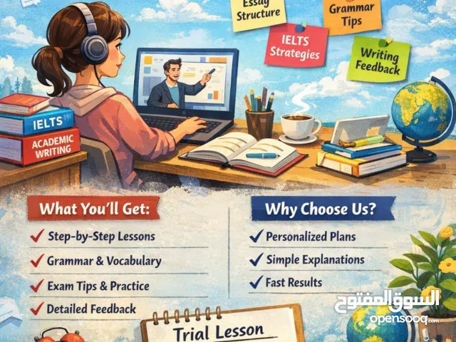 IELTS and Academic writing tutor to improve your writing skills