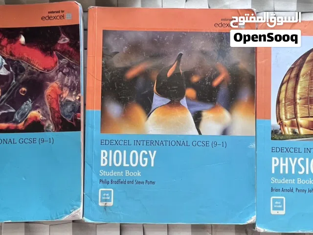 URGENT SALE - IGCSE Biology, Chemistry, Physics, English Books + Workbooks Bundle