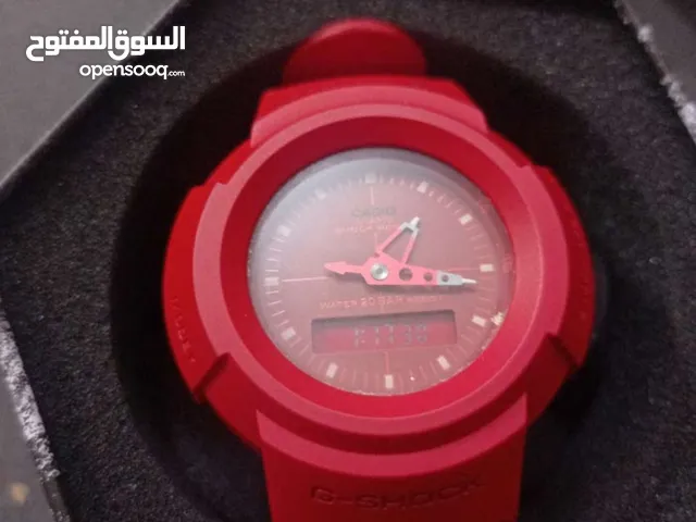 ساعة كاسيو جي شوك الأصلية مستعمله للبيع مع الضمان شبه جديدة