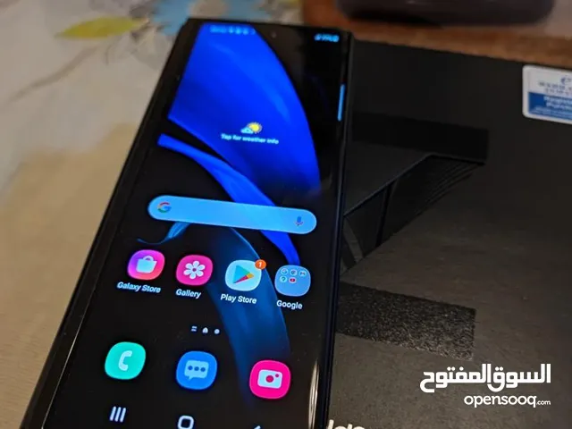 Samsung Galaxy Z Fold 2 Black 256 gb in brand new condition inside out perfect with box and cover