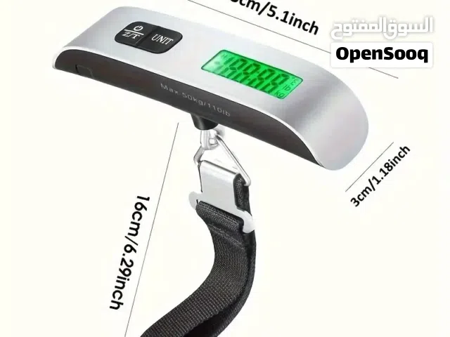 ميزان إلكتروني محمول بدقة عالية – الحل الذكي لوزن أغراضك بكل سهولة! ...