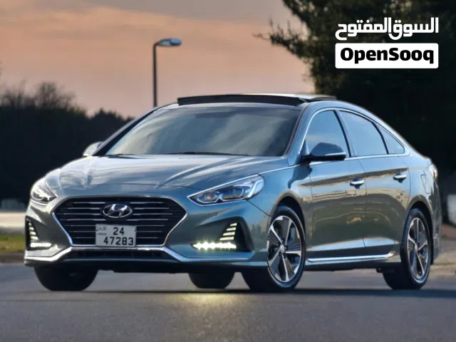 هيونداي سوناتا 2018 فل أوبشن أعلى صنف بحالة الوكالة للبيع بسعررر مغرررري للجادين  !