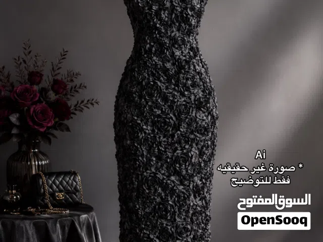فستان سهرة اسود
