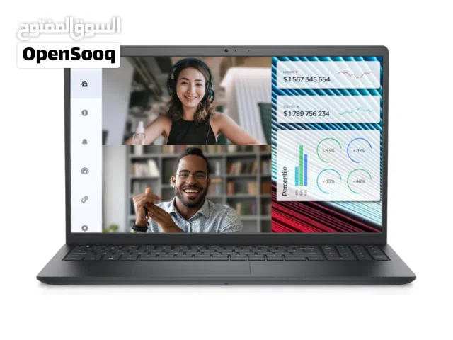 لابتوب Dell Vostro 3530, Intel Core i3-1305U, RAM 8GB, SSD 512GB, Intel UHD Graphics, 15.6 FHD, Blac