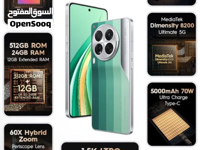 Tecno Camon 512 GB in Irbid