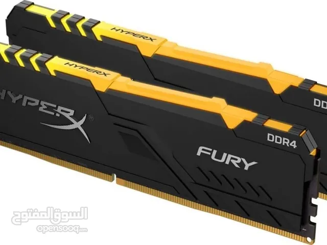 رامات Hyperx FURY RGB 16GB (8GBx2) 3200MHz