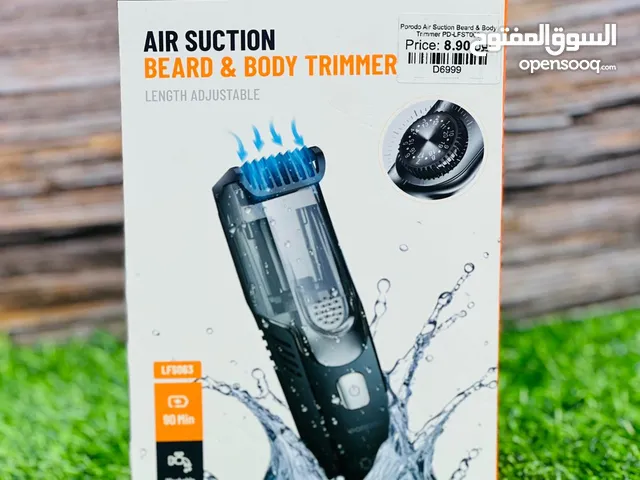 Porodo Air Suction Bread & Body Trimmer 90 Minutes Washable