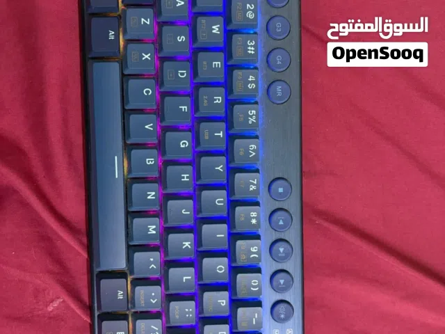 Noctis K632 PRO RGB Gaming 60% Wireless Keyboard  Bluetooth Redragon قيمنق لوحة مفاتيح بألوان ضوئيه