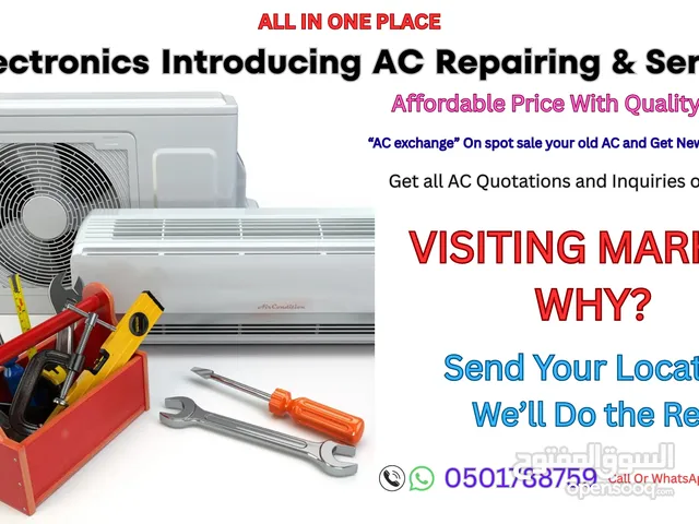 Ac Servicing and Ac Installation On one call or WhatsApp Try Us