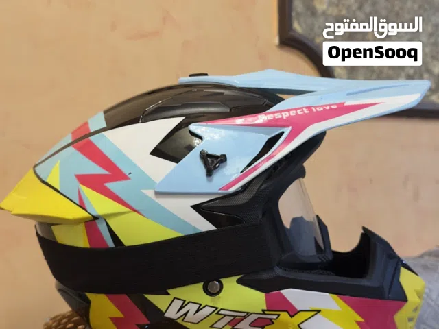 خوذه جديده جبليه مستخدمه 3 مرات فقط