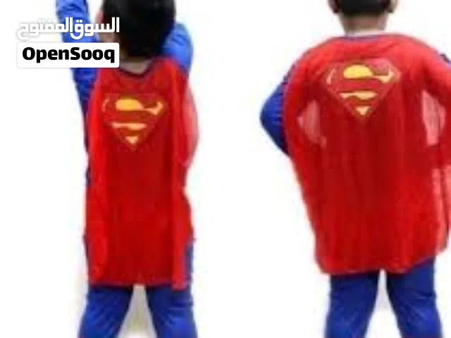 ملابس سبايدرمان و سوبر مان و بتمان من عمر سنتين لغاية 9 سنوات