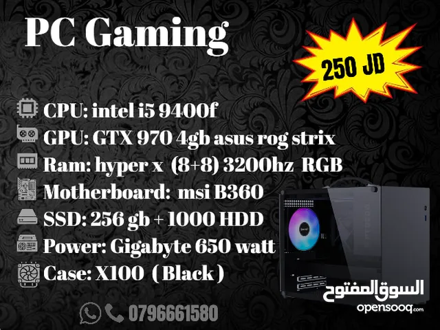 pc gaming متنقل بحجم البلايستيشن بوزن خفيف بسعر 250 دينار شامل التوصيل