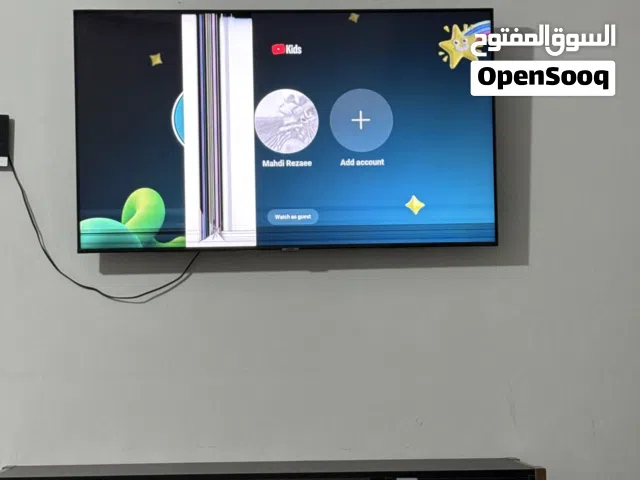 Broken Screen Samsung TV