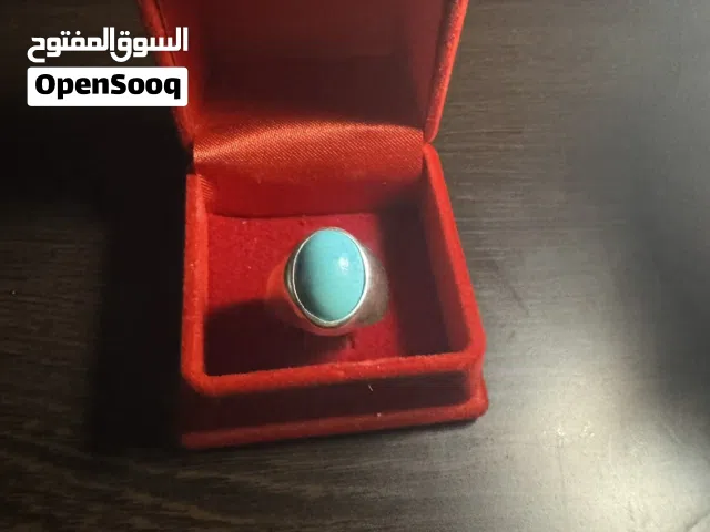 Men’s Silver Ring 8.73g - Turquoise Stone  Monthly Installments