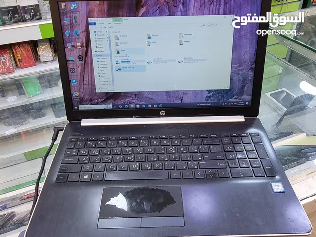 لاب توب hp مستعمل كور اي 7 جيل ثامن