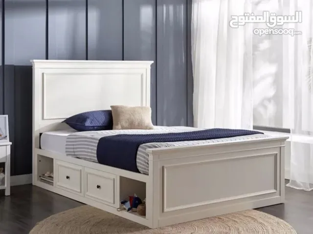 غرفه نوم سريرين جوده عاليه من هوم سنتر استعمال نظيف