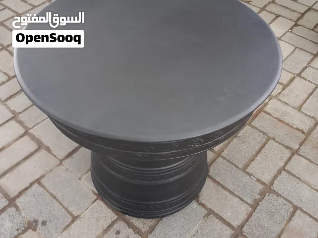 aluminium black table good condition new
