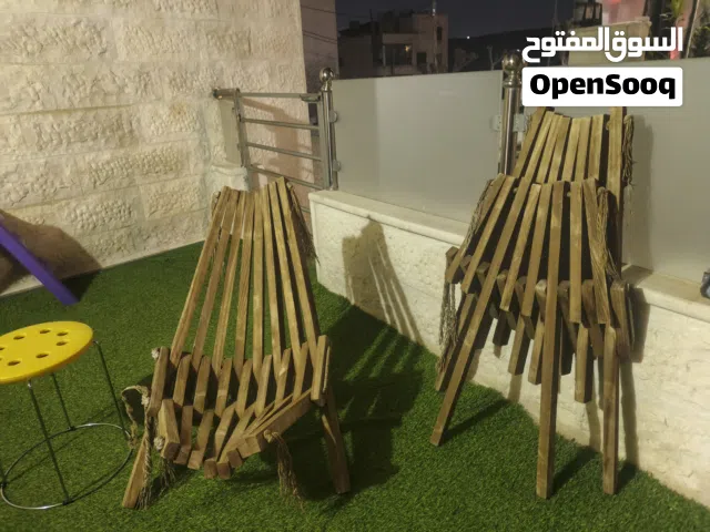 كرسيين حديقه hand made