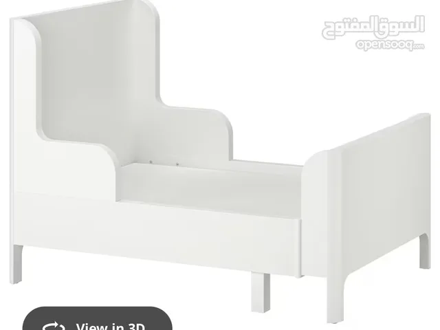 Ikea white extendable bed 80x200 with mattress