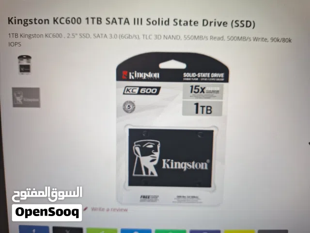 SSD kingston  1T