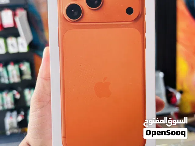 iPhone 17 Pro Max, 256gb Orange Arabic