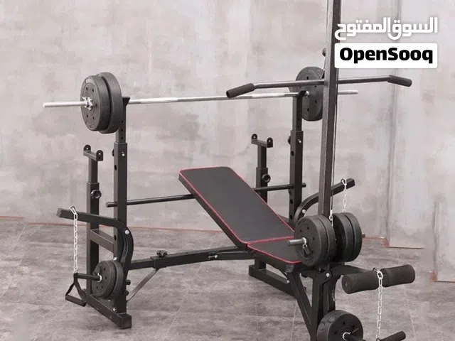 بنش حديد ملتي مع بكره سحب أمامية بجودة عالية وتصميم احترافي