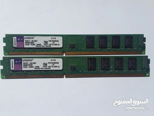 DDR3 RAM - 4GB Kingston