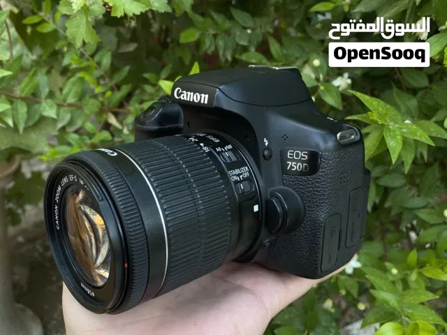 للبيع كانون 750D شاشه لمس قلاب واي فاي
