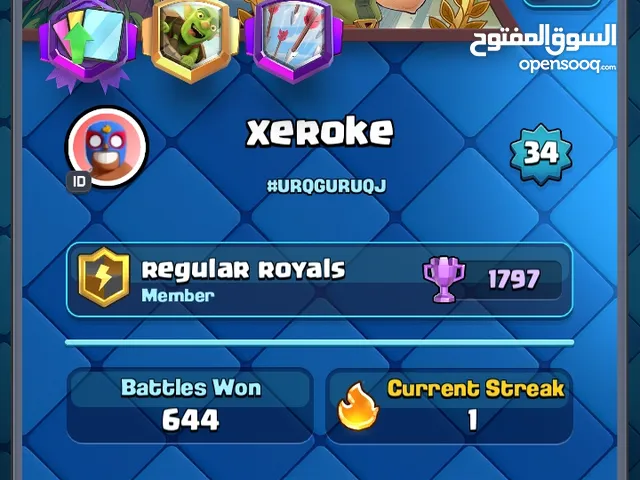 Clash Royale Accounts and Characters for Sale in Sharjah