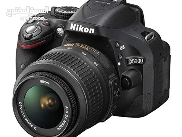 كميرة نيكون d5200 مع عدسه اضافيه 55-200