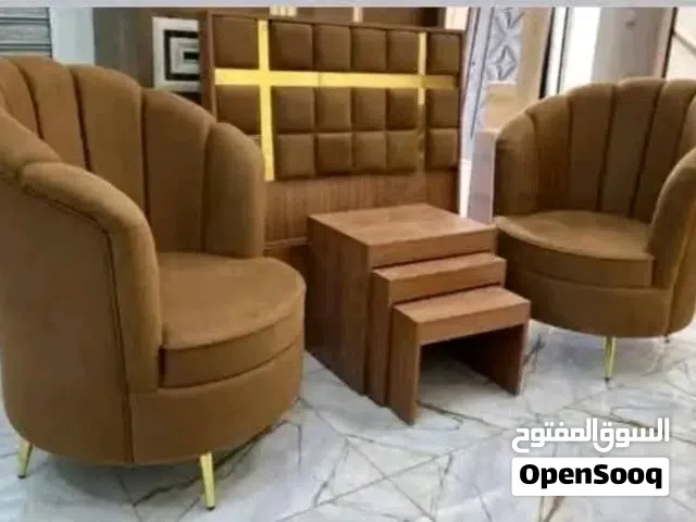 غرفه الاستقبال الفاخرة بسعر 2300 جوز سراير  كرسيين  طقم طرابيز مدرج