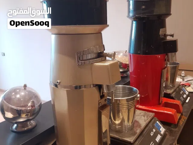 مطاحن بن وقهوي نضاف شبه جدد و بنك للبيع