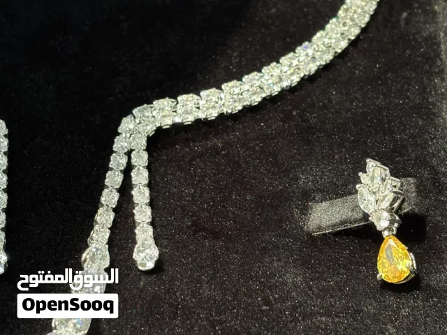 طقم زيركون جديد Zircon Jewelry Set