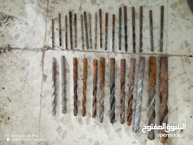 ريش درل مقاسات مختلفه