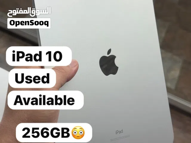 Apple ipad 10-256Gb storage clean Excellent condition