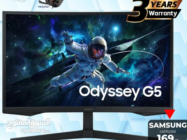 شاشة سامسونج Monitor Samsung G5 27 Inch بافضل الاسعار