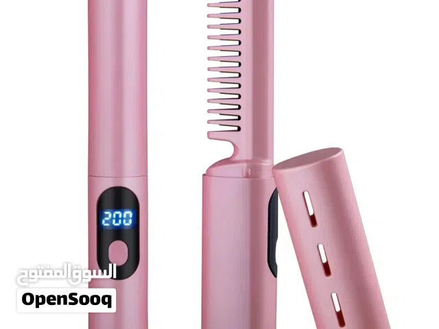 مشط تسريح الشعر الحراري اللاسلكي يوجد توصيل جميع المحافضات