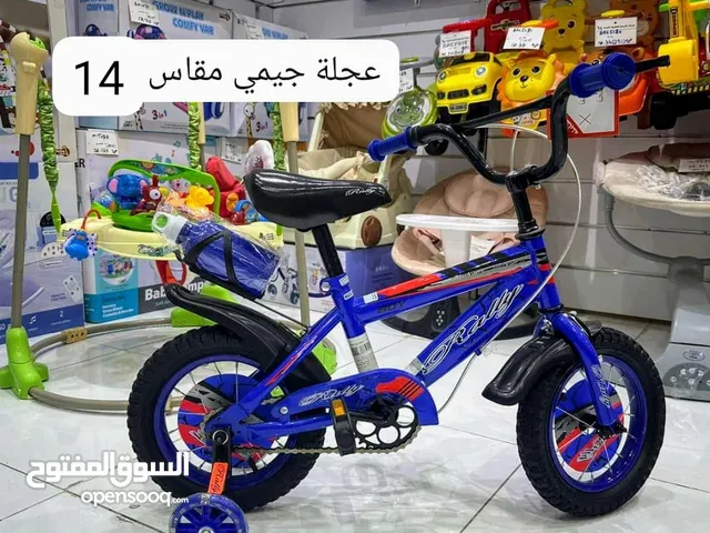 دراجة جيمي سعودية مقاس 14 مناسبة الى عمر 8 - 9 سنة