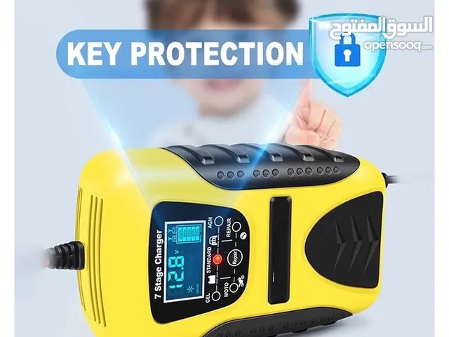 شاحن بطارية السيارة والدراجة الذكي