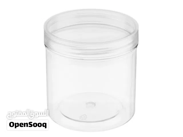 علب / برطمان بلاستيك هوتباك حجم 400ml العدد 240 حبة  Plastic jar / storage 400ml quantity 240pcs