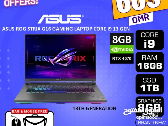 Asus Rog Strix G16 Core i9 13th Gen 16GB Ram 1TB SSD