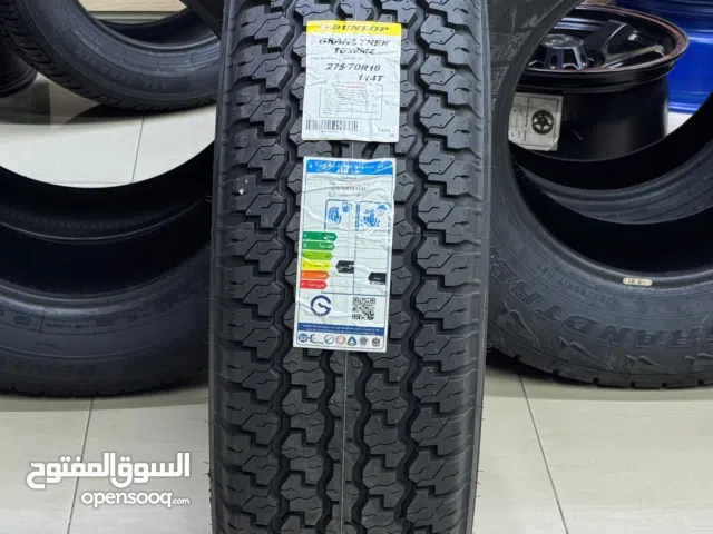 إطارات أصلي و جديد دانلوب ياباني 275/70/16