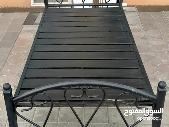 Black Metal Single Bed Frame For Sale